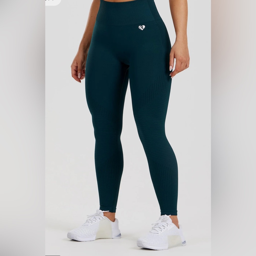 Women’s Best Power Seamless Leggings Color Charcoal Size XXL - Picture 7 of 9